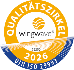 Siegel des Qualitätszirkels wingwave®